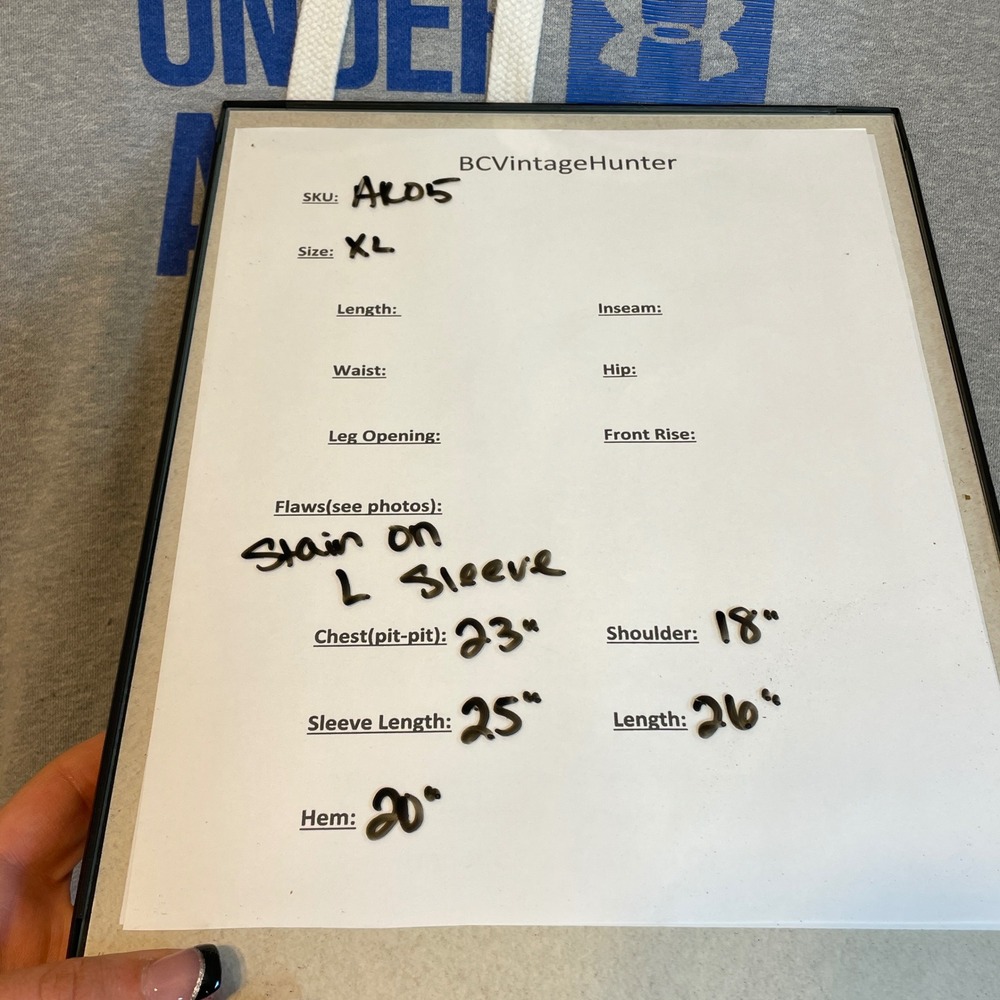 Under Armour Hoodie Sweatshirt XL Extra Large Pullover Blue Logo Athleisure - Picture 5 of 7